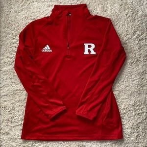 Adidas Half Zip Athletic Pullover